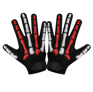 Gants de football américain en latex de qualité supérieure, dernier design, paume confortable, imperméables, compatibles écran tactile, antidérapants, durables, unisexes - Product Image 4