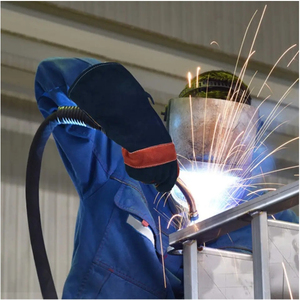 Heavy Duty Anti-Static Welding Gloves for Heat Resistant Long Cuff Safety Work Gloves Industrial BBQ Fireplace Welder Hand - Product Image 5