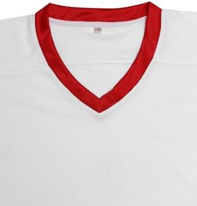Custom Logo Ice Hockey Jersey Polyester Mesh <b>Sports</b> <b>Apparel</b> Team Practice Uniform Wholesale Sublimated Ice Hockey Shirt OEM - Product Image 3