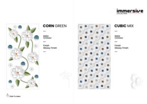 กระเบื้องพอร์ซเลนเคลือบเงาหรูหรา ขนาด 60x120 ซม. 600x1200 มม. 24x48 นิ้ว กระเบื้องปูพื้นทันสมัยสำหรับห้องนั่งเล่น โรงแรม ห้างสรรพสินค้า ตกแต่งภายใน - Product Image 4