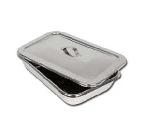 Bandejas Quirúrgicas Médicas de Acero Inoxidable 201, Bandeja para Instrumentos Dentales, Bandeja de Acero Inoxidable para Instrumentos Médicos, Bandeja para Bebés sin Tapa - Product Image 4