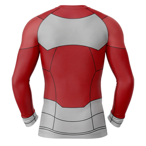 Maillot de bain à manches longues pour enfants et adolescents, garçons et filles, avec logo personnalisé, protection solaire UPF 50, séchage rapide, pour piscine et surf, vente en gros - Product Image 3