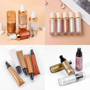 Enlumineur liquide scintillant minéral pour le corps et le visage, illuminateur waterproof longue tenue, maquillage pailleté haute pigmentation - Product Image 2