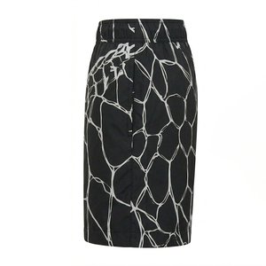 Men's <b>Black</b> Geometric Print <b>Board</b> Shorts Quick Dry Drawstring Casual Swimwear Short Length Mid Waist Polyester - Product Image 3