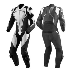 Traje de Carreras Profesional para Motocicleta, Impreso y Personalizado, de Cuero Vacuno, Unisex, Nivel 2 CE, Resistente al Viento, con Protección - Product Image 5