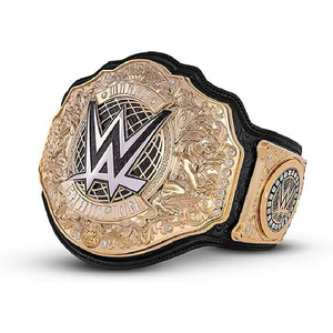 Cinturones de Campeonato Universal de Lucha Libre de Alta Calidad, Tamaño Adulto, Placas Metálicas, Correa de Cuero - Product Image 3