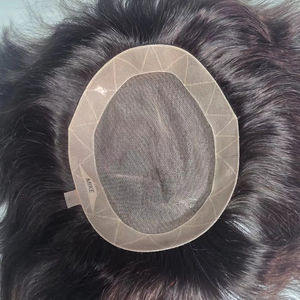 ผมปลอมแบบติดกาวชนิดผมแท้ของอินเดีย รุ่นลอสแอนเจลิส แบบผมหยิกฟูและแบบลอนลึก แบบผมตรงจากบังกลาเทศ - Product Image 2