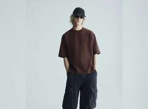 T-shirt oversize pour homme en coton premium, t-shirt de sport à manches courtes, t-shirt basique de qualité supérieure - Product Image 5