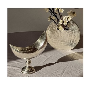 Bol à fruits en acier inoxydable couleur argent, qualité supérieure, forme ronde, taille personnalisée, bol de service pour chocolats - Product Image 3