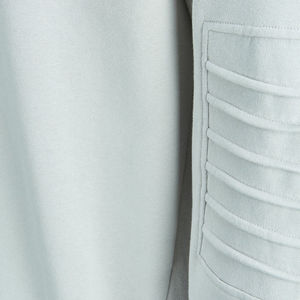 Sudadera Clásica con Capucha y Bolsillos, de Color Sólido, de Forro Polar, Corte Regular, con Cierre, para Uso Diario en Invierno, Suave - Product Image 6