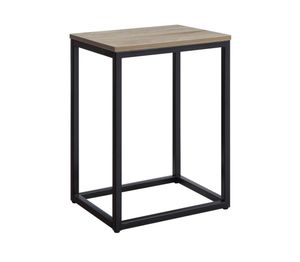 Customized Wooden <b>C</b>-Shaped Nesting Coffee <b>Table</b> Set with Iron Frame Modern Design Durable & Eco-Friendly Storage Solution - Product Image 3