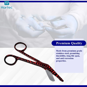 Good Supplier Customized Made Medical Lister Bandage Scissors 5.5 Stainless Steel <b>Nurse</b> Scissors For First Aid & Clinic Use - Product Image 5