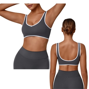 Soutien-gorge de sport personnalisé pour femme, nouvelle collection, haute performance, antichoc, dos ouvert, ajouré, pour gym, course, yoga et fitness - Product Image 4