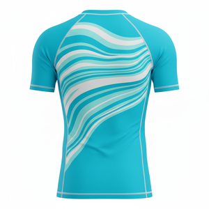 Camiseta de compresión duradera sublimada al por mayor para hombres, mujeres y niños, para entrenamiento de MMA, BJJ, Jiu Jitsu No-Gi, traje de baño personalizado - Product Image 2