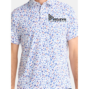 Chemise de golf pour homme RELEVO INDUSTRIES en toile 100% coton - Anti-rides, séchage rapide, respirante, manches courtes - Product Image 5