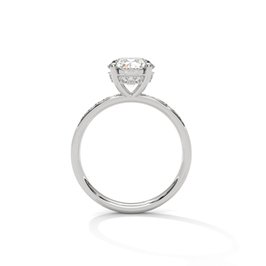 Most Selling Pave Setings Round Cut Diamond <b>Ring</b> for Everyday Wear Office Use and Elegant Styling Wedding Engagement <b>Ring</b> For He - Product Image 4