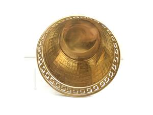 ถังขยะโลหะสีทองลายฉลุ ดีไซน์หรูหรา เหมาะสำหรับงานอีเว้นท์ งานแต่งงาน งานเลี้ยง และใช้ในบ้าน - Product Image 2