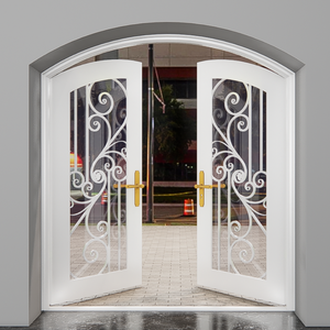 Puertas de Hierro Forjado Hechas a Mano: Puertas de Seguridad de Acero de Primera Calidad para Mejoras en la Entrada del Hogar que Buscan la Máxima Resistencia y Estilo Artístico. - Product Image 5