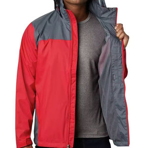 Chaqueta Impermeable para Hombre, Ajuste Cómodo, Ligera, Transpirable, Cortavientos para Exteriores, Logotipo Personalizado OEM Disponible, Venta de Fábrica - Product Image 4