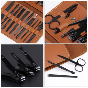 Meilleures ventes : Kits de manucure et pédicure en gros, comprenant coupe-ongles, pinces, repousse-cuticules, râpes, limes et ciseaux, à faible MOQ - Product Image 3