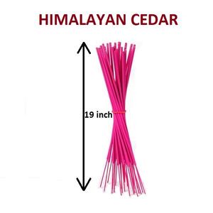 Bâtons d'encens de 19 pouces Bâtons d'encens en cèdre naturel de l'Himalaya Approvisionnement en gros au meilleur prix (Rose) - Product Image 1