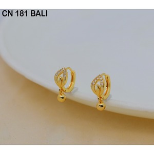 Trendy Fashion <b>Stud</b> Earrings Gold Plated Hoop Earring for Women Diamond <b>Stud</b> Earrings Fashion Jewellery Gold Plated Hoop Earring - Product Image 2