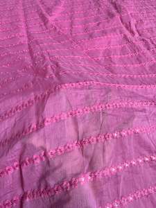 Premium Sequence Embroidery Fabric For Women Fashion Wear Designer <b>Garments</b> Party Wear Dresses Kaftan Abaya Bridal Wear - Product Image 5