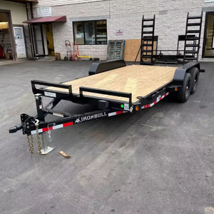 Nouvelles remorques utilitaires en acier 2026, modèle 9.9k Magnum Car Hauler, plateau plat 82x20', remorque porte-voitures HD - Product Image 6