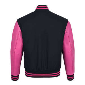 Vestes de sport universitaires pour hommes de haute qualité, en laine, 100% cuir véritable, design et couleur personnalisés, veste de style Letterman pour l'hiver - Product Image 3