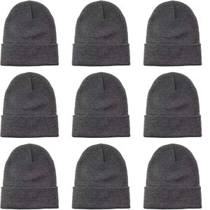 Bonnet en tricot jacquard 100 % laine personnalisé avec logo, doux et épais, pour l'hiver et la plage, faible MOQ, marque privée et personnalisation des tailles - Product Image 3