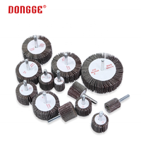Disque de ponçage abrasif grain 80, meule abrasive, papier de verre, roue à lamelles de polissage avec tige