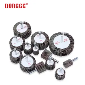 80 Grit Sanding đĩa mài mòn Mài bánh xe giấy nhám đánh bóng bánh xe nắp với trục