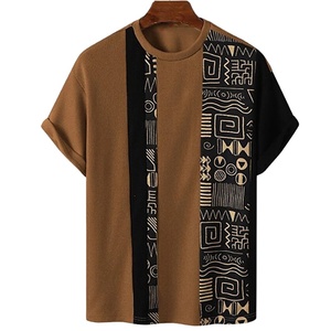 T-shirt Homme Manches Courtes 2026 Nouveau Écologique 200 Grammes Tricoté Uni Polyester/Coton - Product Image 1