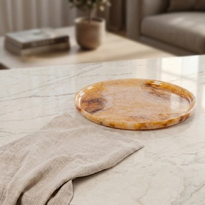 <b>Small</b> Resin Serving Platter Handmade Decorative Epoxy Resin <b>Tray</b> for Home & Table Decor - Product Image 6