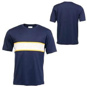 <b>Mens</b> White Solid Short Sleeve Crew Neck Cotton T-<b>Shirt</b> Custom Logo OEM ODM Wholesale Apparel - Product Image 5