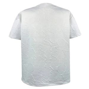 Camiseta Moderna para Mujer con Estampado de Oso y Letras, Nueva Moda Urbana, Camisetas con Estampado Puff, Logotipo Personalizado, Transpirable, Ajuste Holgado - Product Image 5