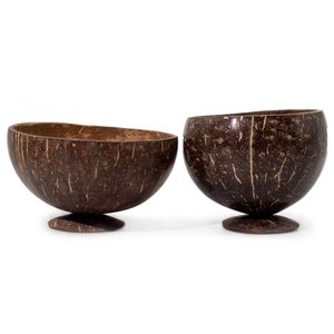 Eco-friendly drinkware produced in Vietnam coconut drink <b>cups</b> coco shell <b>cup</b> mug for <b>tiki</b> boho party events - Product Image 4