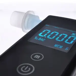 OEM NEW Design Digital Breath Alcohol Tester Breathalyzer With LCD Display Alcohol Checker