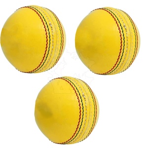 Wears World WW-2105 Custom Logo Cricket Hard Ball Hand-Stitched Premium Leather <b>Bowling</b> Machine Ball Wholesale - Product Image 2