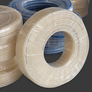 Tuyau flexible industriel tressé en PVC de 8 mm x 13 mm de diamètre, renforcé de polyester synthétique, pression de service de 15 bars, résistance à la pression de 60 bars - Product Image 6