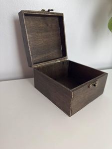 Elegant Handcrafted Carved Acacia Wood Jewelry <b>Box</b> Glossy Finish for Home Decoration Bohemian Style Storage for Jewelry <b>Tools</b> - Product Image 6