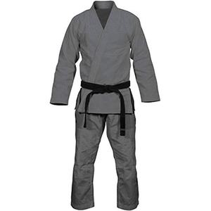 Kimono Profesional de BJJ / Uniforme de Karate Negro Personalizado para Hombre, Ligero y Duradero, de Poliéster/Algodón - Product Image 4