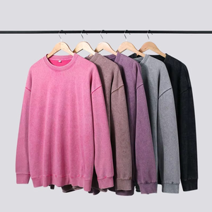 Sweat-shirt à capuche zippé oversize délavé pour homme, style Y2K streetwear vintage, en coton délavé, coupe classique, logo personnalisé, hiver - Product Image 1