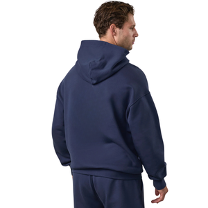 Sudadera con Capucha Extra Grande para Hombre, de Algodón y Felpa, con Bolsillo Canguro, Estilo Casual Urbano, para Invierno - Product Image 2