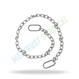 Chaîne OB de 45 pouces en acier plaqué, instrument obstétrical vétérinaire pour l'assistance au calvage et la mise bas du bétail - Product Image 4