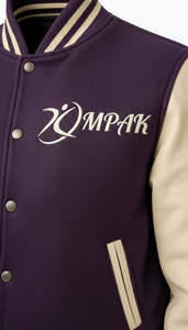 Veste d'extérieur unisexe professionnelle style américain en molleton de coton avec broderies sur le devant, idéale pour le streetwear et les lycéens - Product Image 4