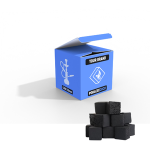 Venta al por mayor Premium Shisha Charcoal Hookah Fumar Hecho 100% Natural Coconut Shell Carbón Briqueta OEM Etiqueta Privada - Product Image 1