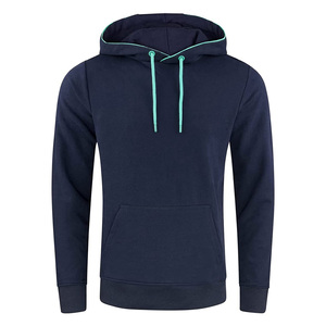 Sweat-shirt à capuche décontracté pour homme, style baseball, doublé polaire chaud, avec poche kangourou, pour l'automne, l'hiver et le printemps - Product Image 3