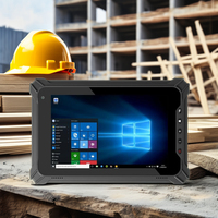 Tablet PC Industrial de 8 Pulgadas, Resistente al Agua IP67, GPS, 4G LTE, 3G, Wi-Fi, 5G, Intel 10 Núcleos, Windows 11, Carga Rápida, 128 GB de Almacenamiento