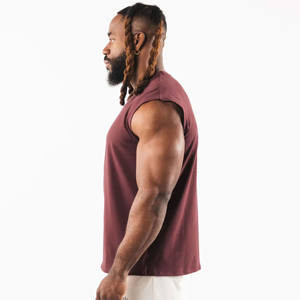 Débardeur Homme Slim Fit de Haute Qualité, Sans Manches, Respirant, pour Entraînement Sportif et Fitness, Idéal pour l'Été – En Vente - Product Image 4